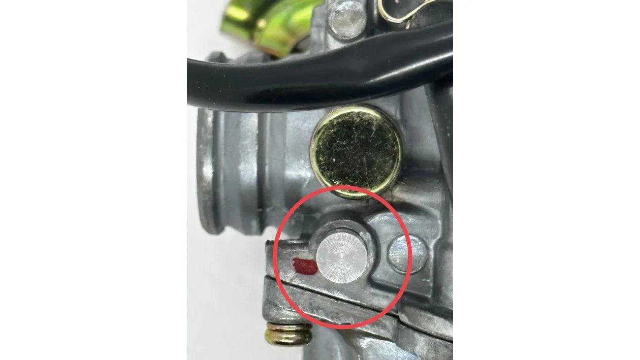 [#18] BOUCHON DE VIS D'AJUSTEMENT CARBURATEUR 4 TEMPS RI4-3-2 (SCOOTTERRE OEM) - Image 3