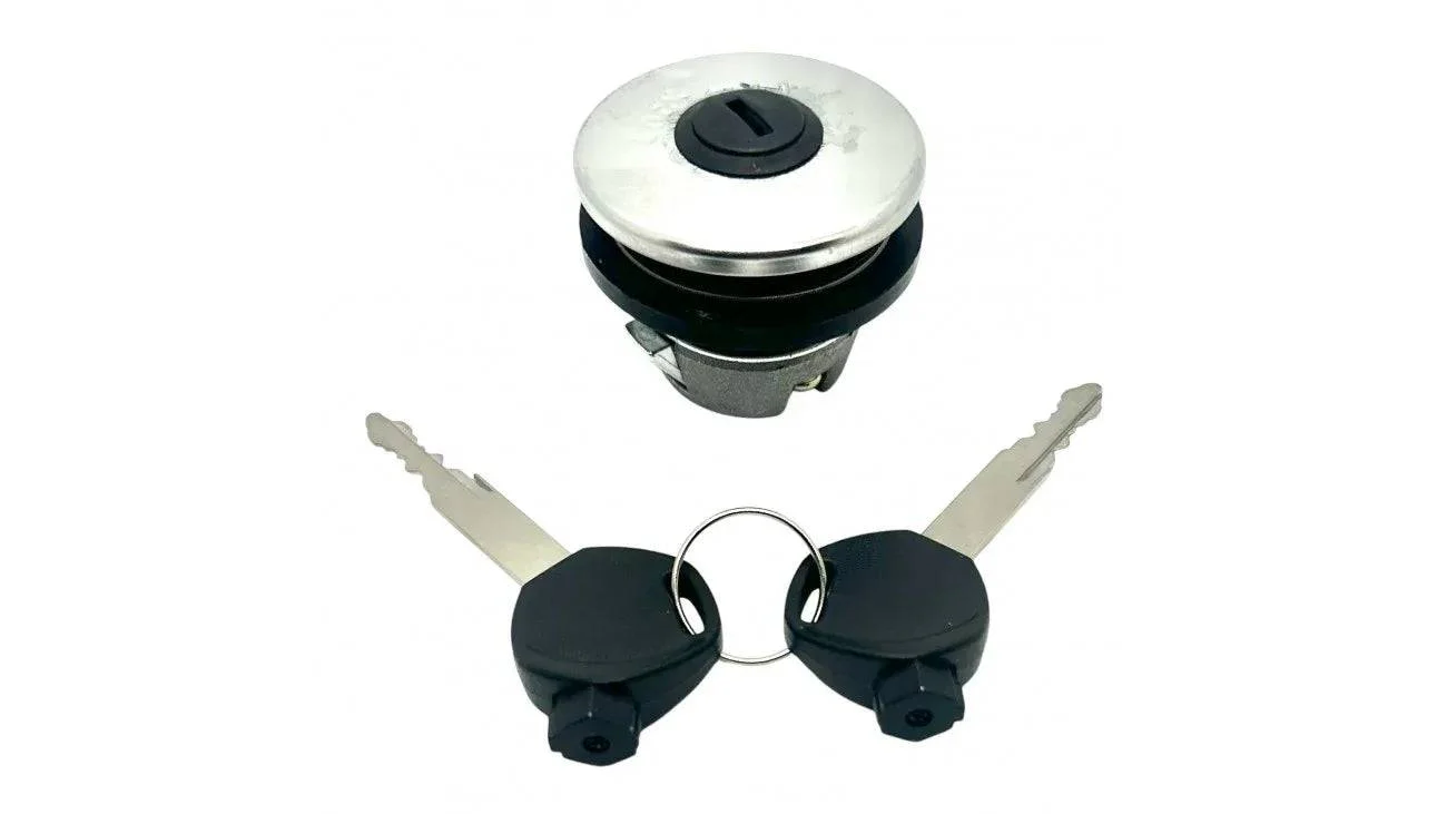 BOUCHON D'ESSENCE AVEC 2 CLÉS RN6-3-1 (SCOOTTERRE OEM)