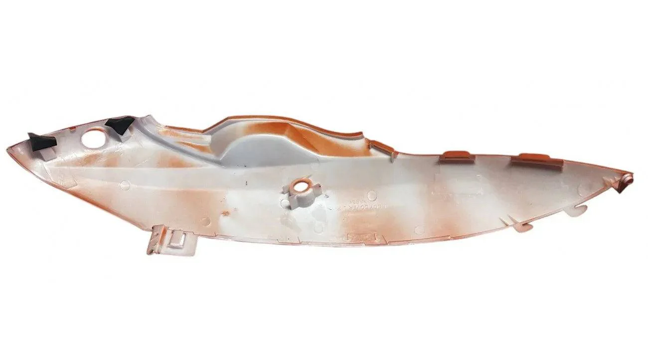 [357] PIÈCE DE PROTECTION GAUCHE HAUT ORANGE BRÛLÉ 2021-2022 SEO2-2-2 (SCOOTTERRE OEM) - Image 2