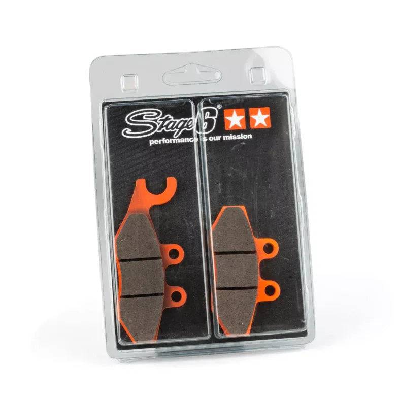 Brake Pads Stage6 Racing (Aprilia SR50 Motard 4T / Piaggio Typhoon 4T) - Image 3