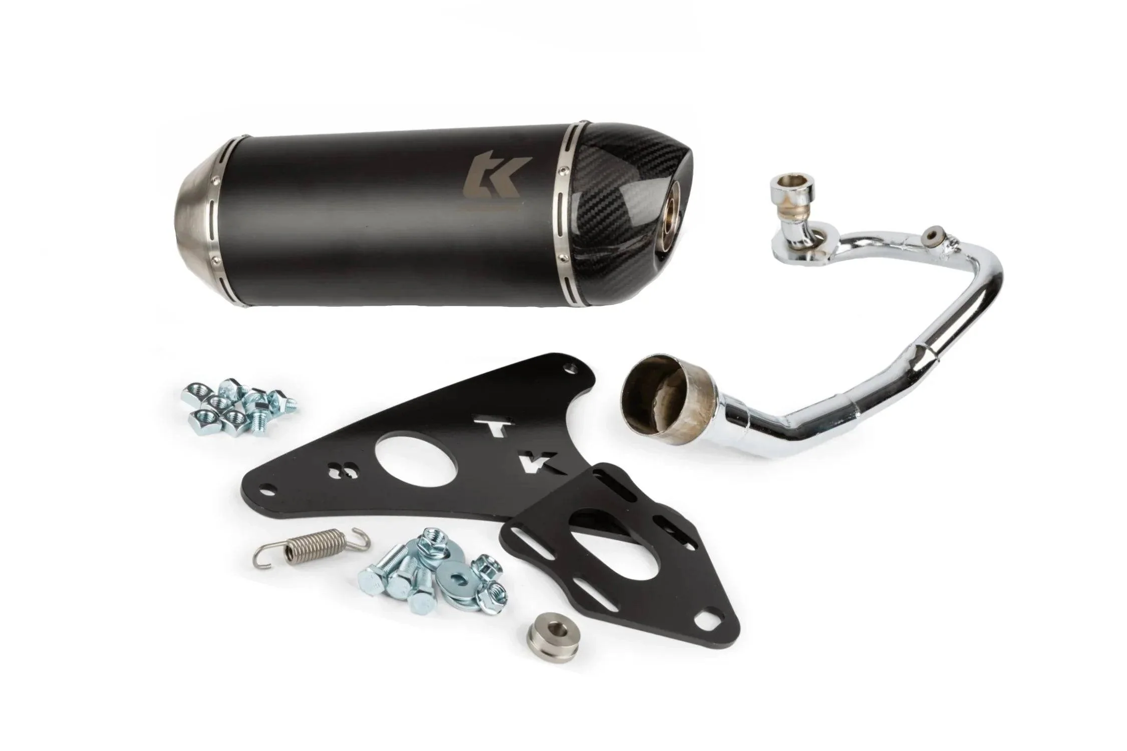 Carbon Turbo Kit Exhaust (Bws/Zuma 50F & 50X) Minarelli 4T