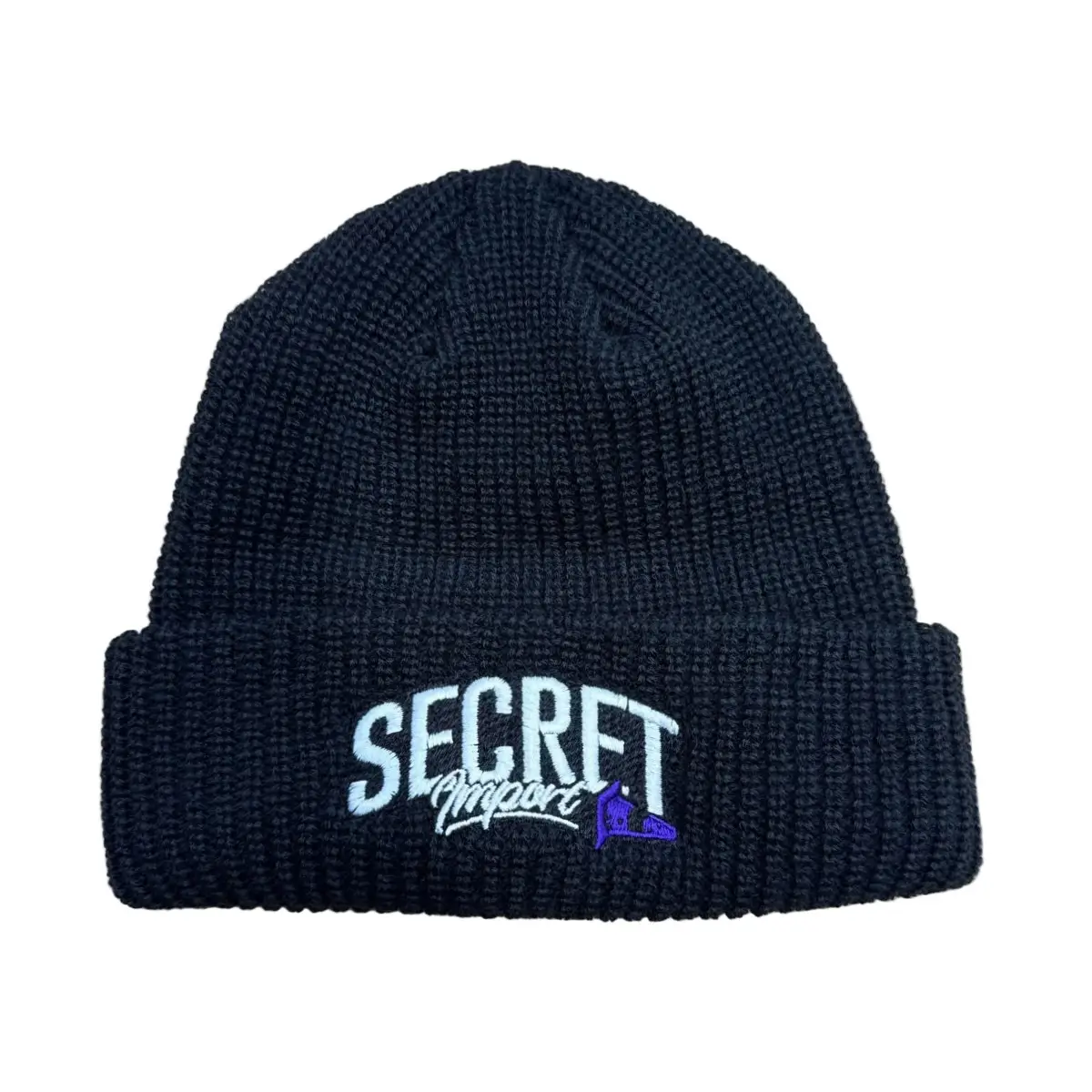 Classic Lined Beanie Secret Import - Image 2