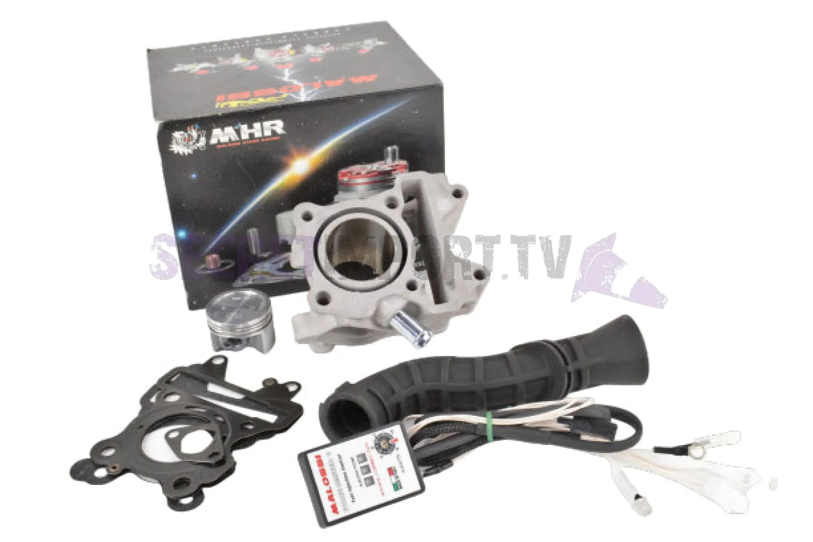 Cylinder + Cdi Kit Malossi I-Tech 70cc (Bws/Zuma) Minarelli 4T
