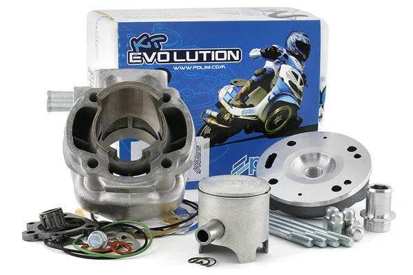 Cylinder Kit LC Polini Big Evo 70cc 12mm Minarelli Horizontal
