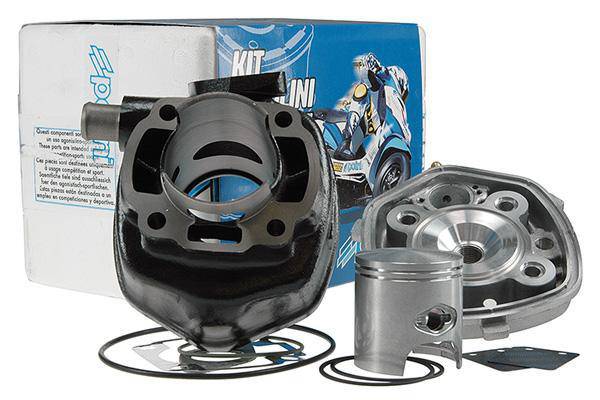 Cylinder Kit LC Polini Sport Fonte 70cc 10mm Minarelli Horizontal