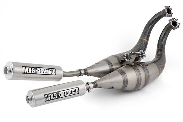 Exhaust MXS GP96 Twin Cylinder Minarelli Horizontal