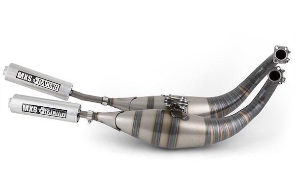 Exhaust MXS GP96 Twin Cylinder Minarelli Horizontal - Image 2