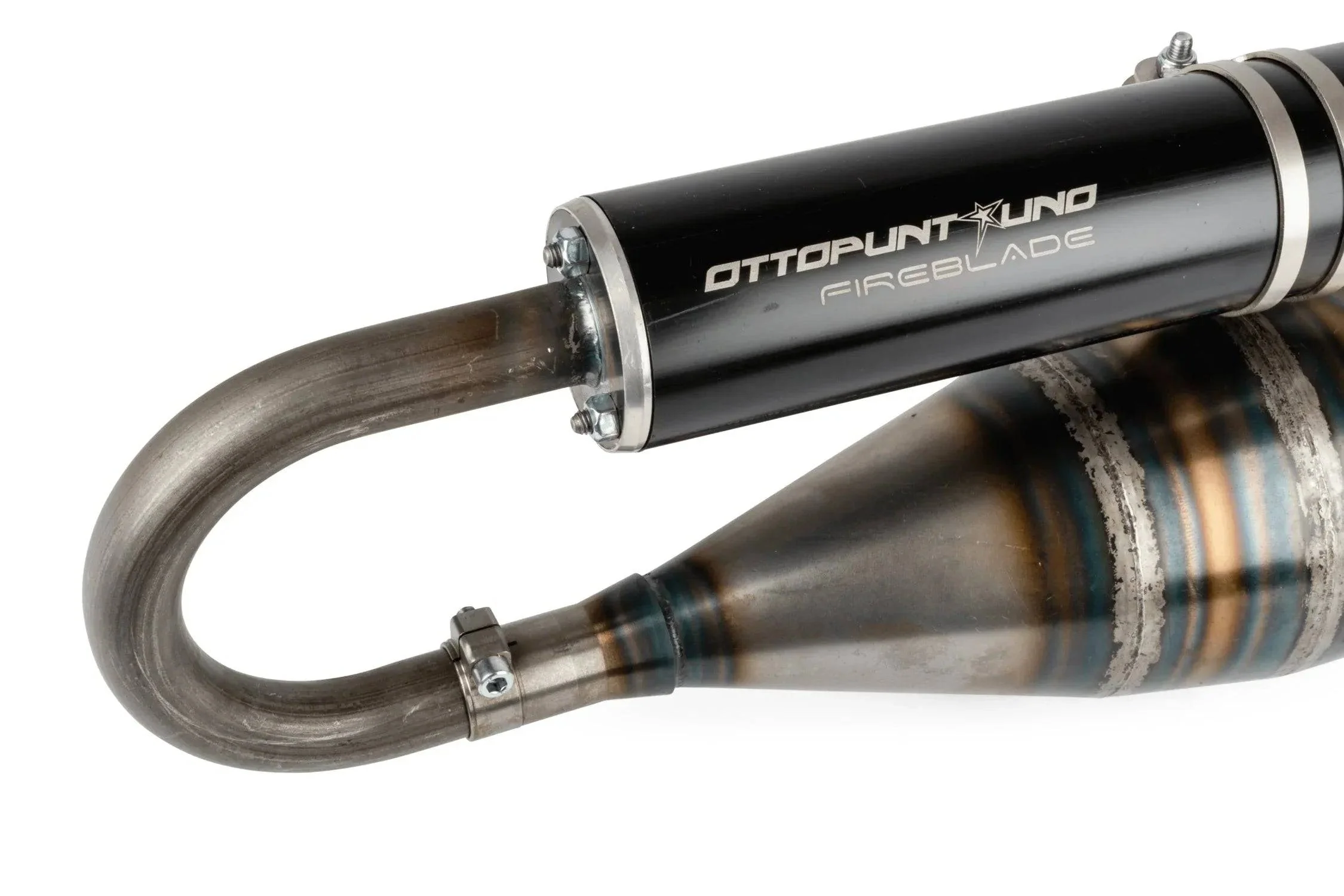 Exhaust Ottopuntouno 8.1 R-18 100cc for ''Fireblade'' Crankcase Minarelli - Image 3