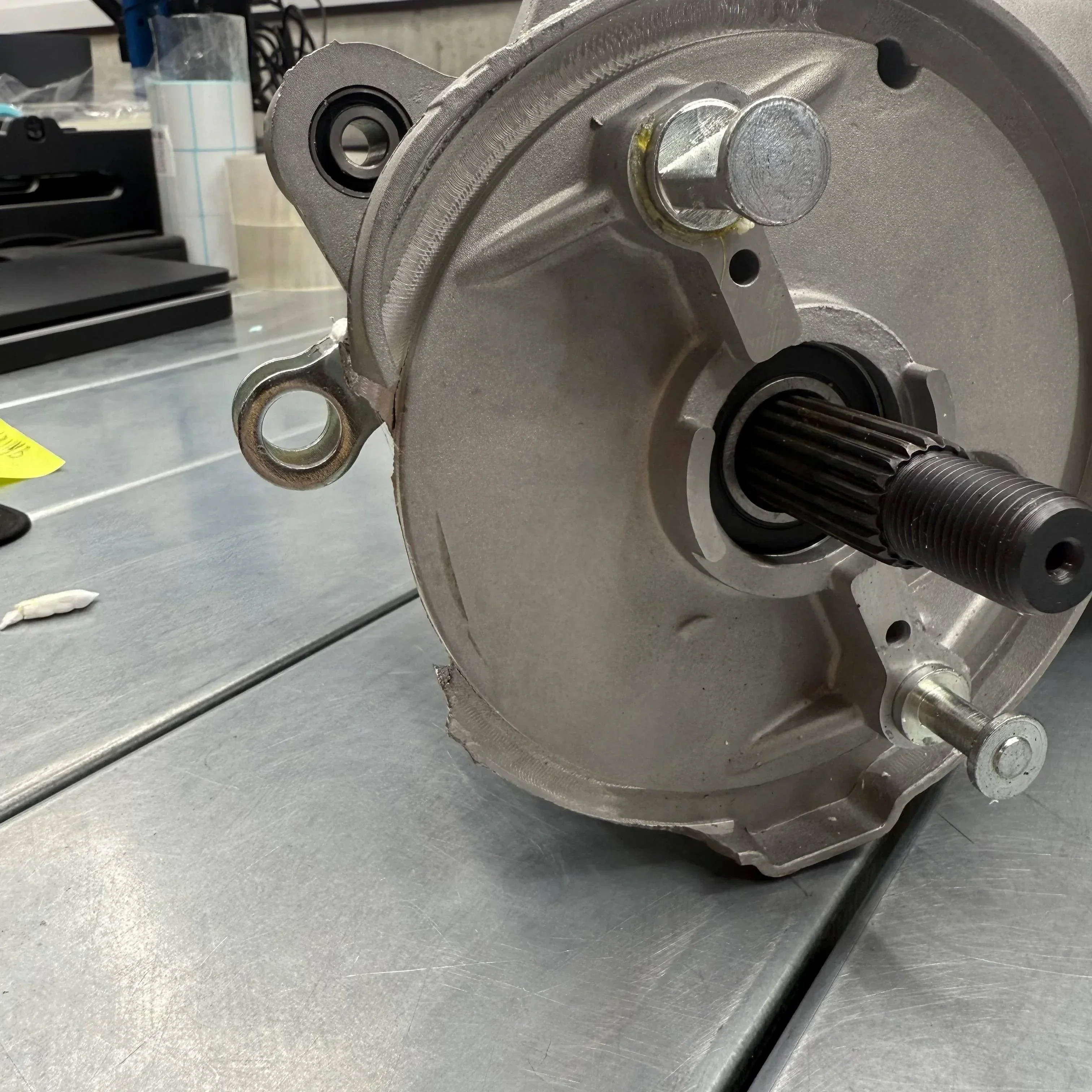 GY6 150cc Complete Engine Long Case (Grey) CASSÉ - Image 3
