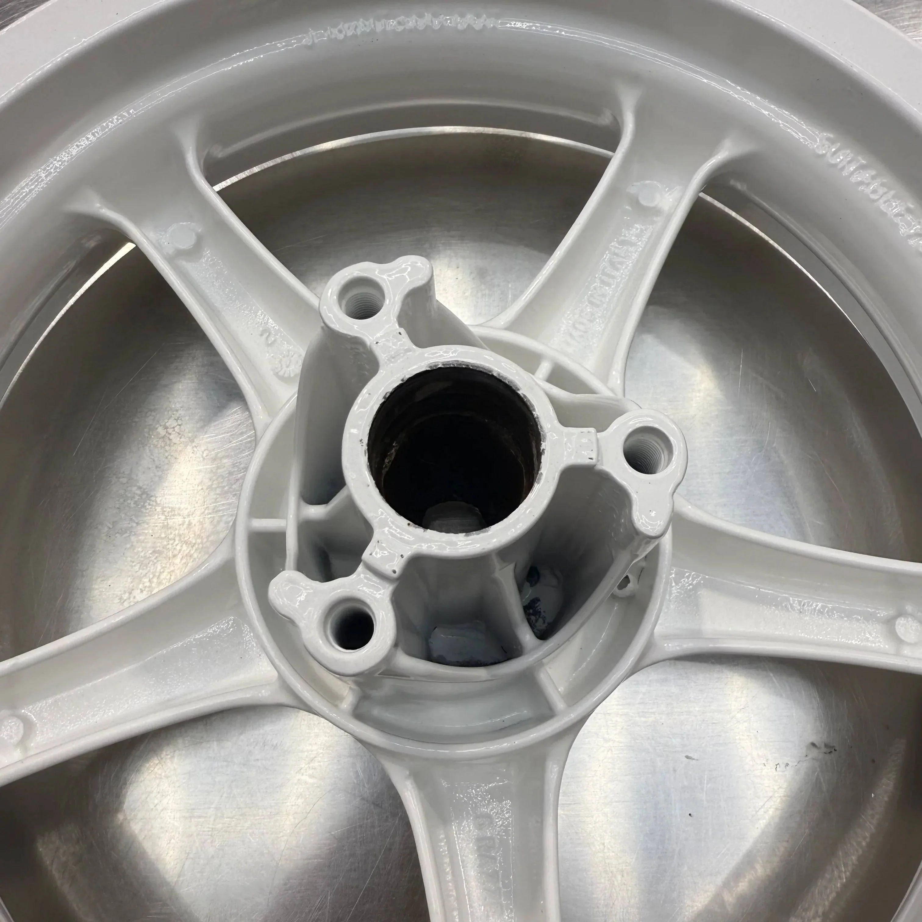 Kit de roues Nitro Blanc (Refait à neuf) - Image 7