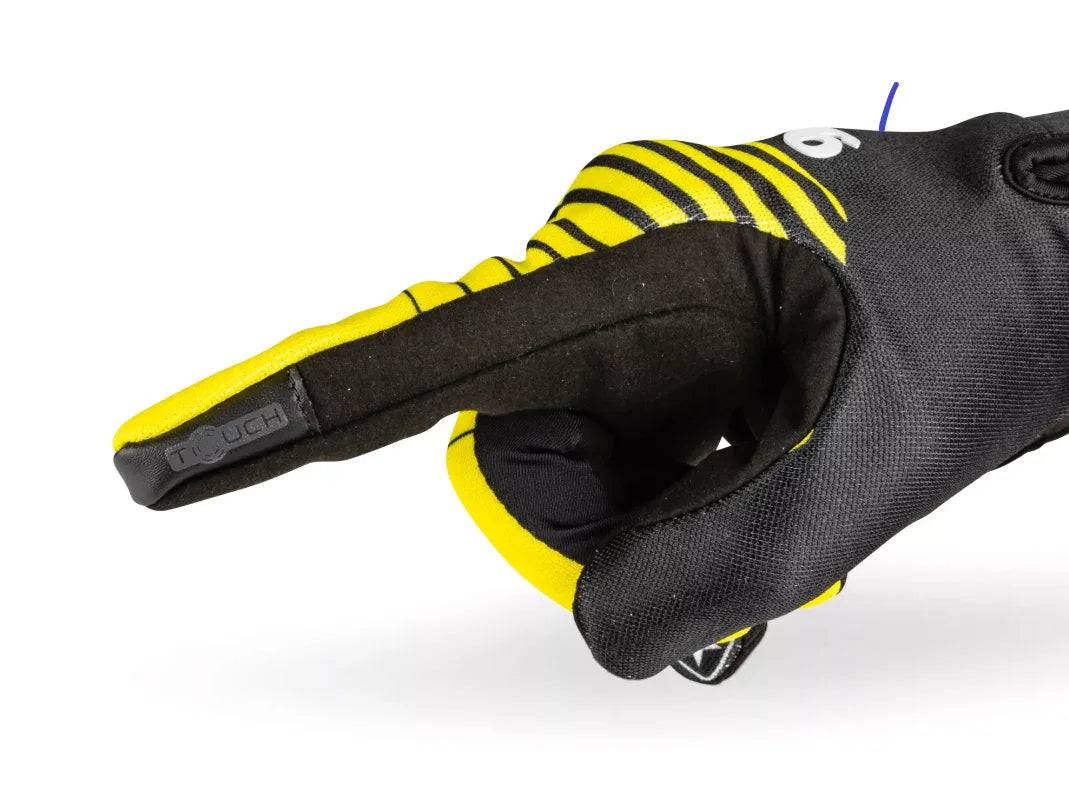 Motorcycle Gloves Stage6 Street Pure Yellow / Black - Image 3
