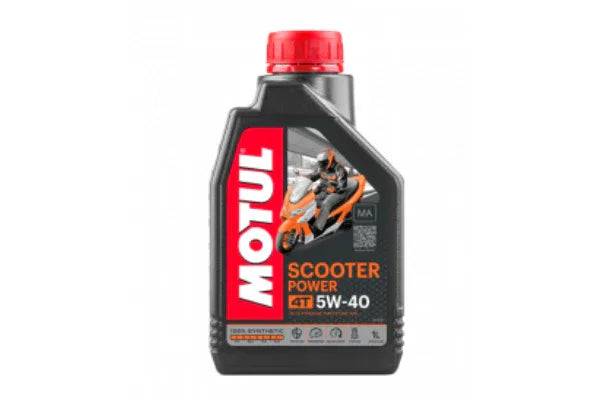 Motul Scooter Power 5W40 100% Synthetic 4 Stroke Engine (1L)