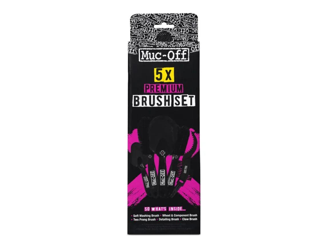 Muc-Off 5x Premium Brush Set - Image 2