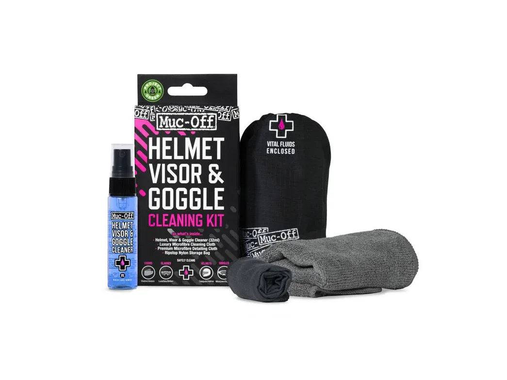 Muc-Off Helmet Visor And Google Cleaning Kit