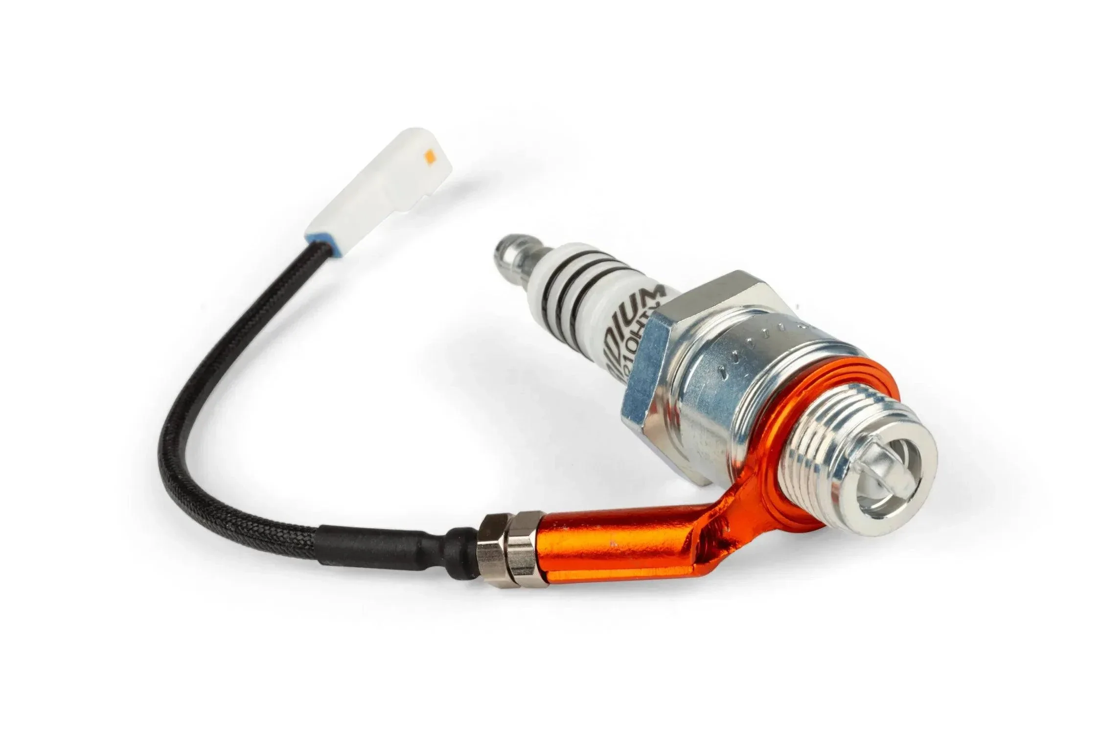 Orange Cylinder Head Temperature Sensor Adapter (14mm) - Image 3