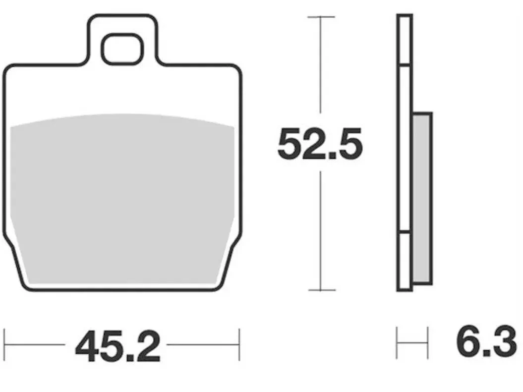 Stage6 Sport Brake Pads MBK Nitro (Rear) / Stunt (Front) - Image 4