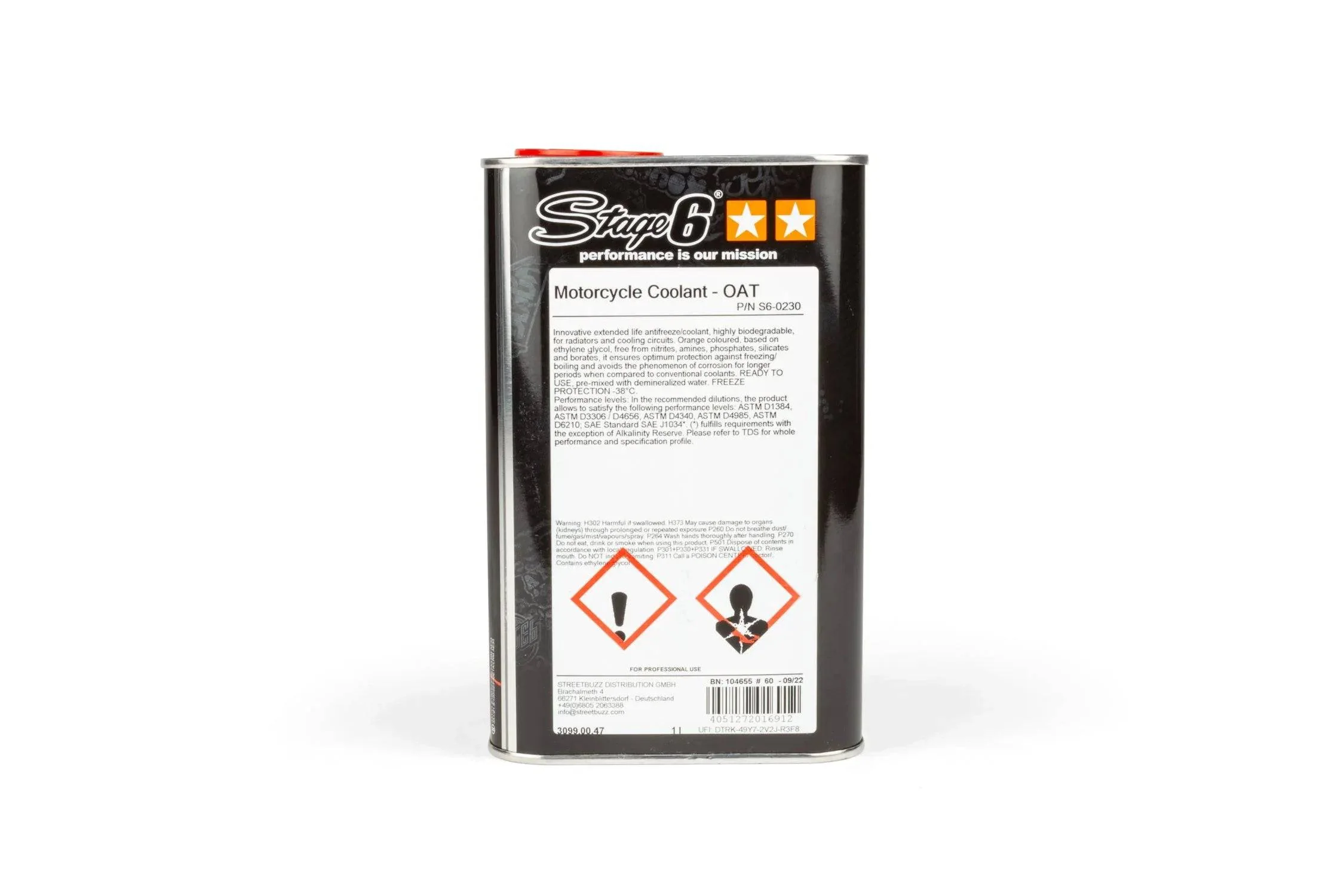 Radiator Fluid / Coolant -38C Stage6 R/T (1L) - Image 3