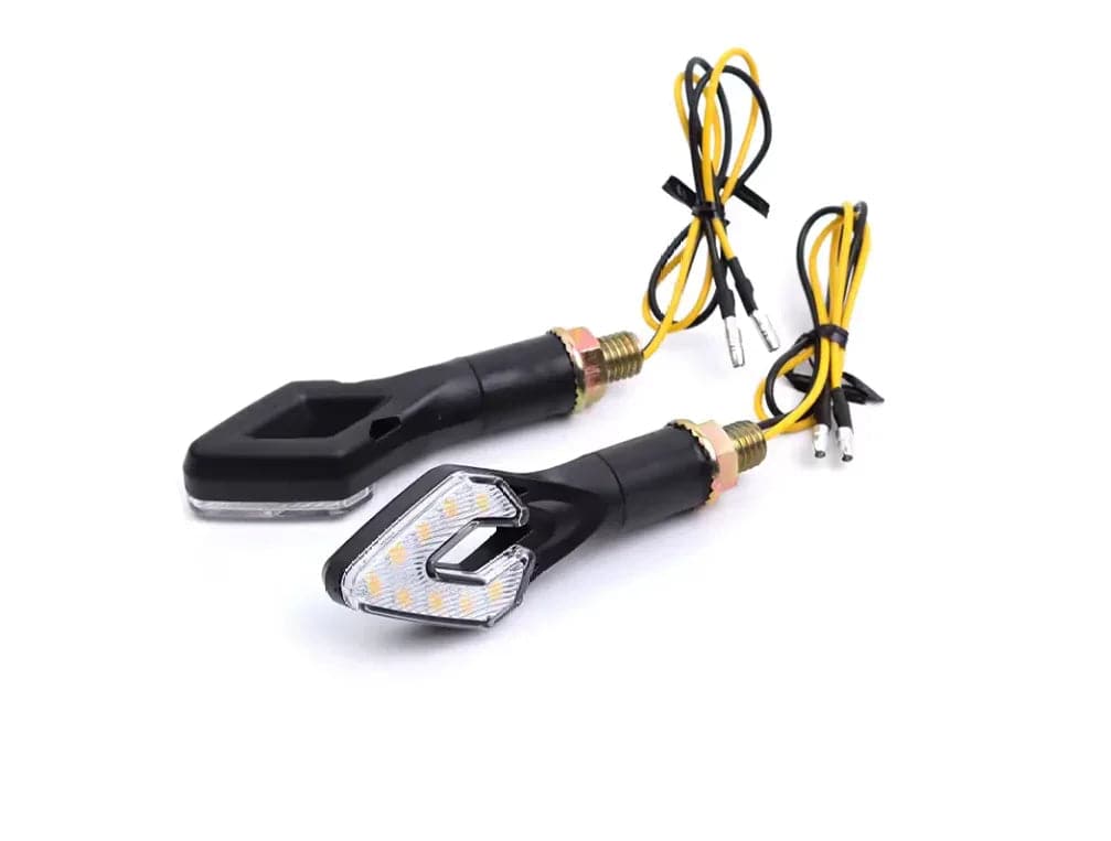 Sequential Led Indicator Triangle Black/Clear - Image 2