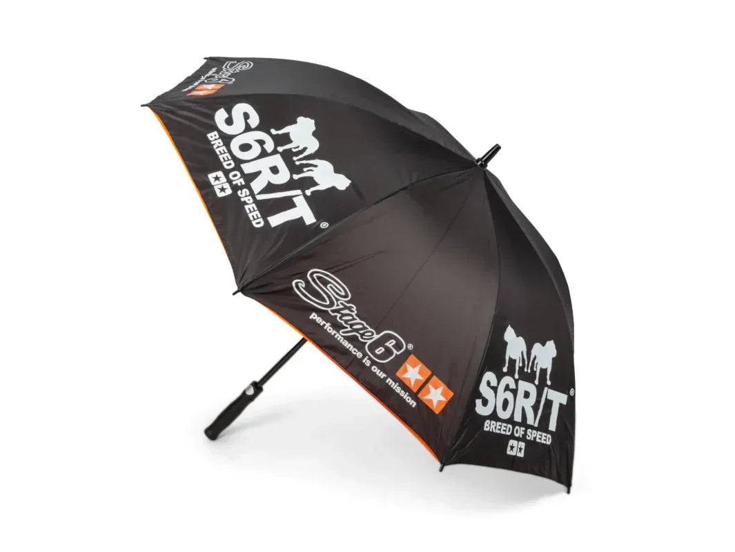 Stage6 Black And Orange Umbrella