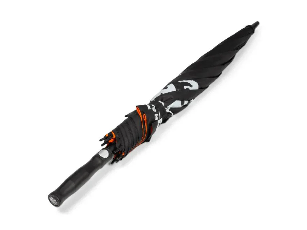 Stage6 Black And Orange Umbrella - Image 5