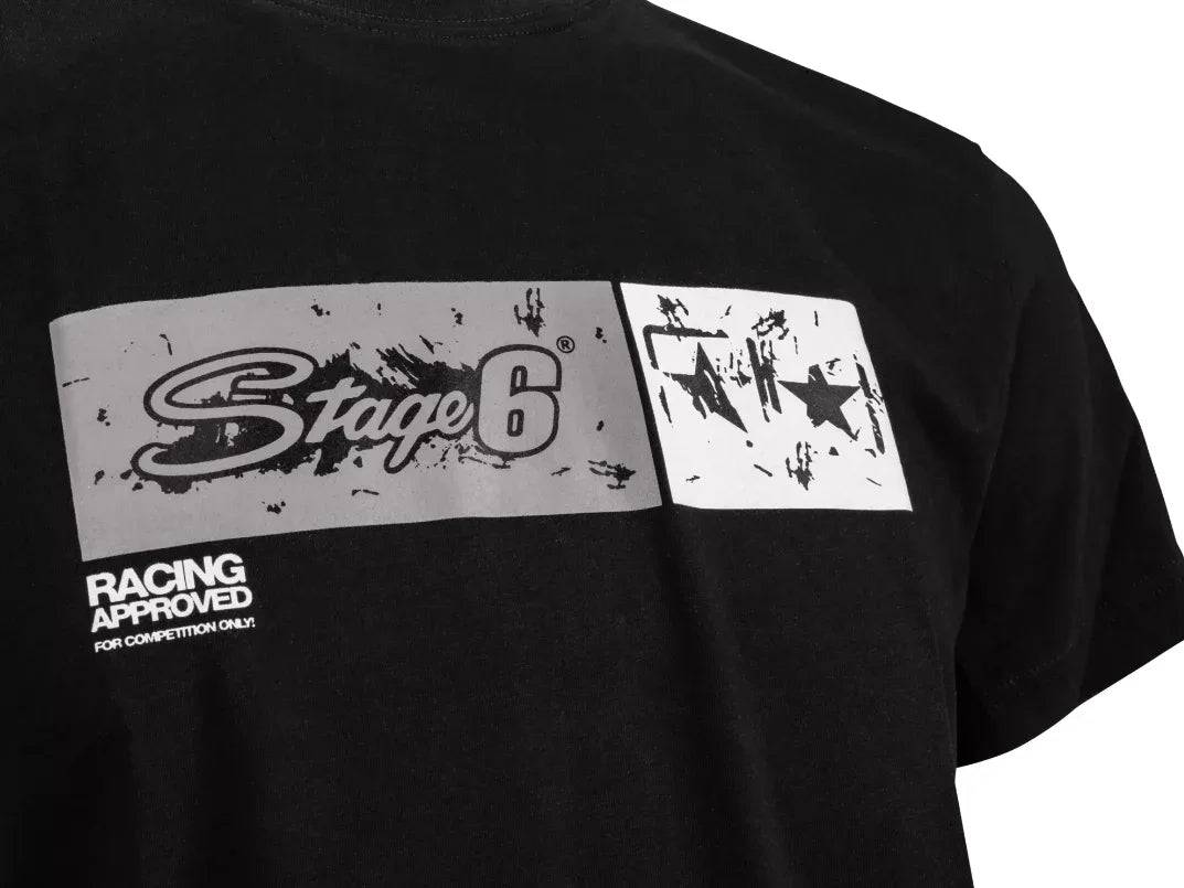 T-Shirt Stage6 Racing Approved Black - Image 2