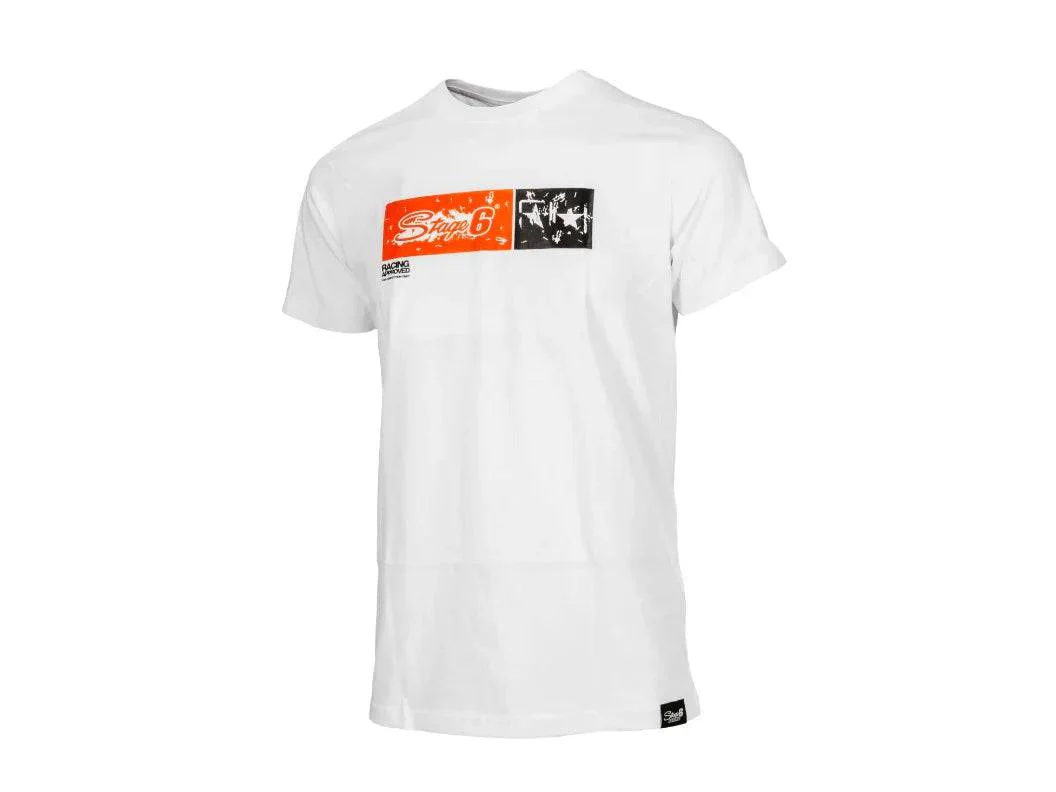 T-Shirt Stage6 Racing Approved White