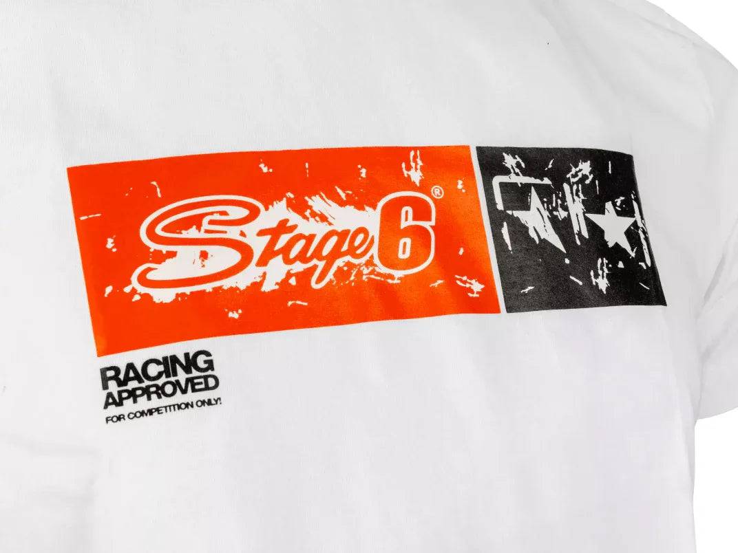 T-Shirt Stage6 Racing Approved White - Image 2