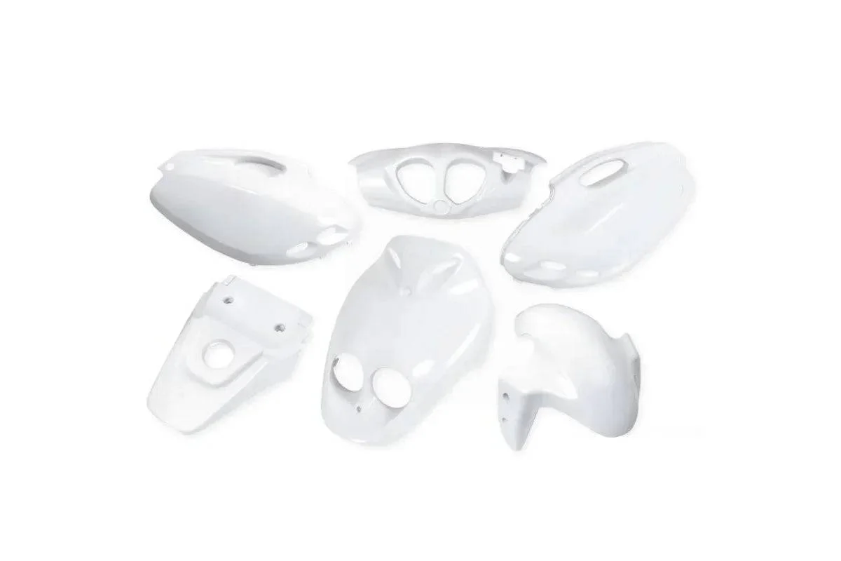 White Fairing Kit PGO PMX Naked