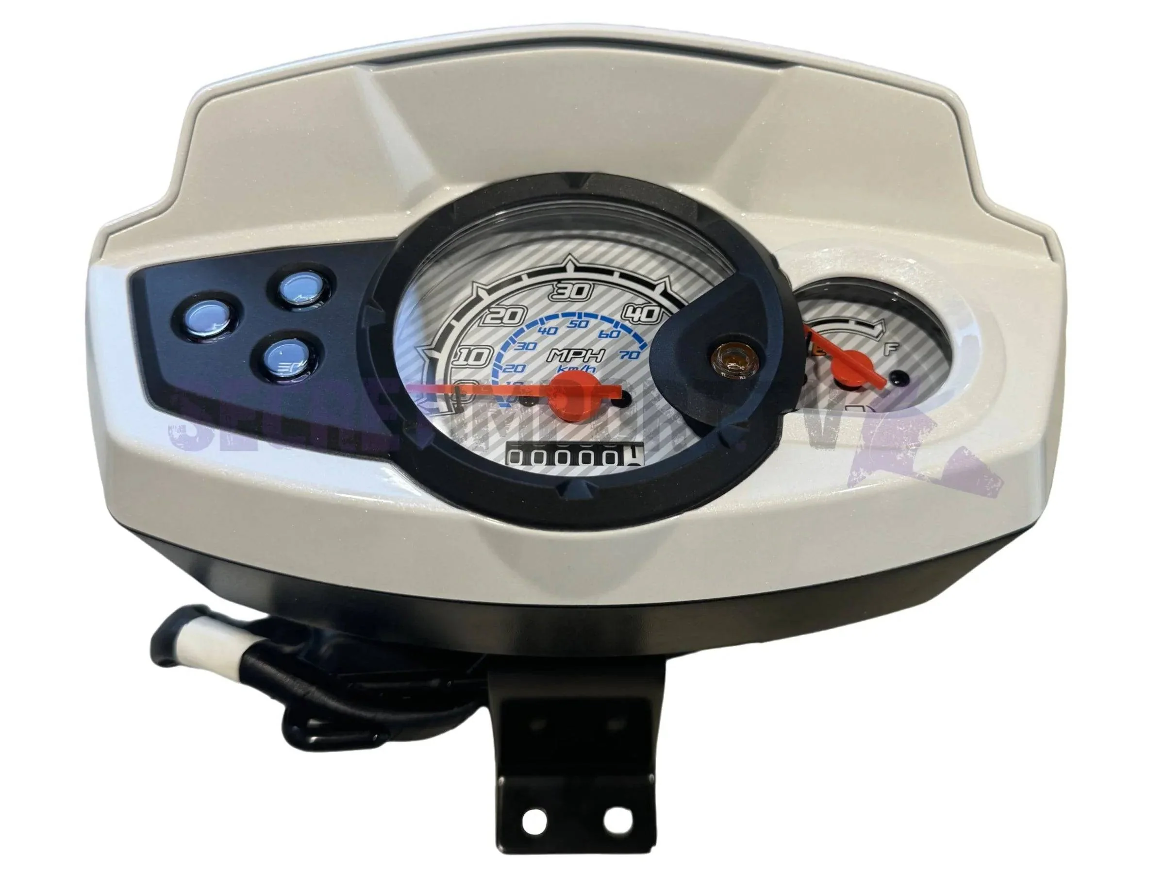 White Speedometer Assembly Yamaha OEM (Bws/Zuma 50F & 50X)